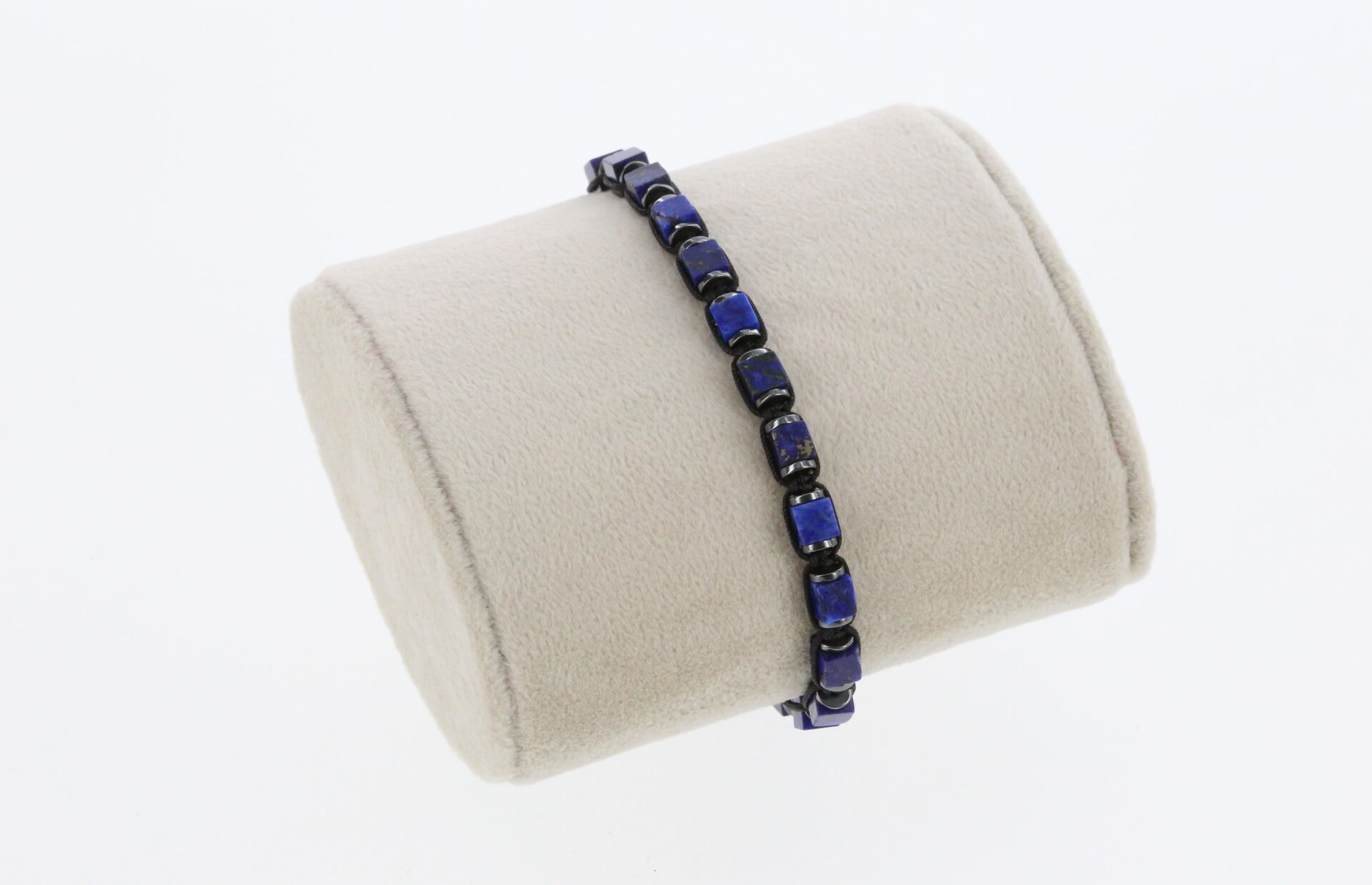 Osse Unisex Lapis Lazuli & Hematit Taşlı Makrome Bileklik