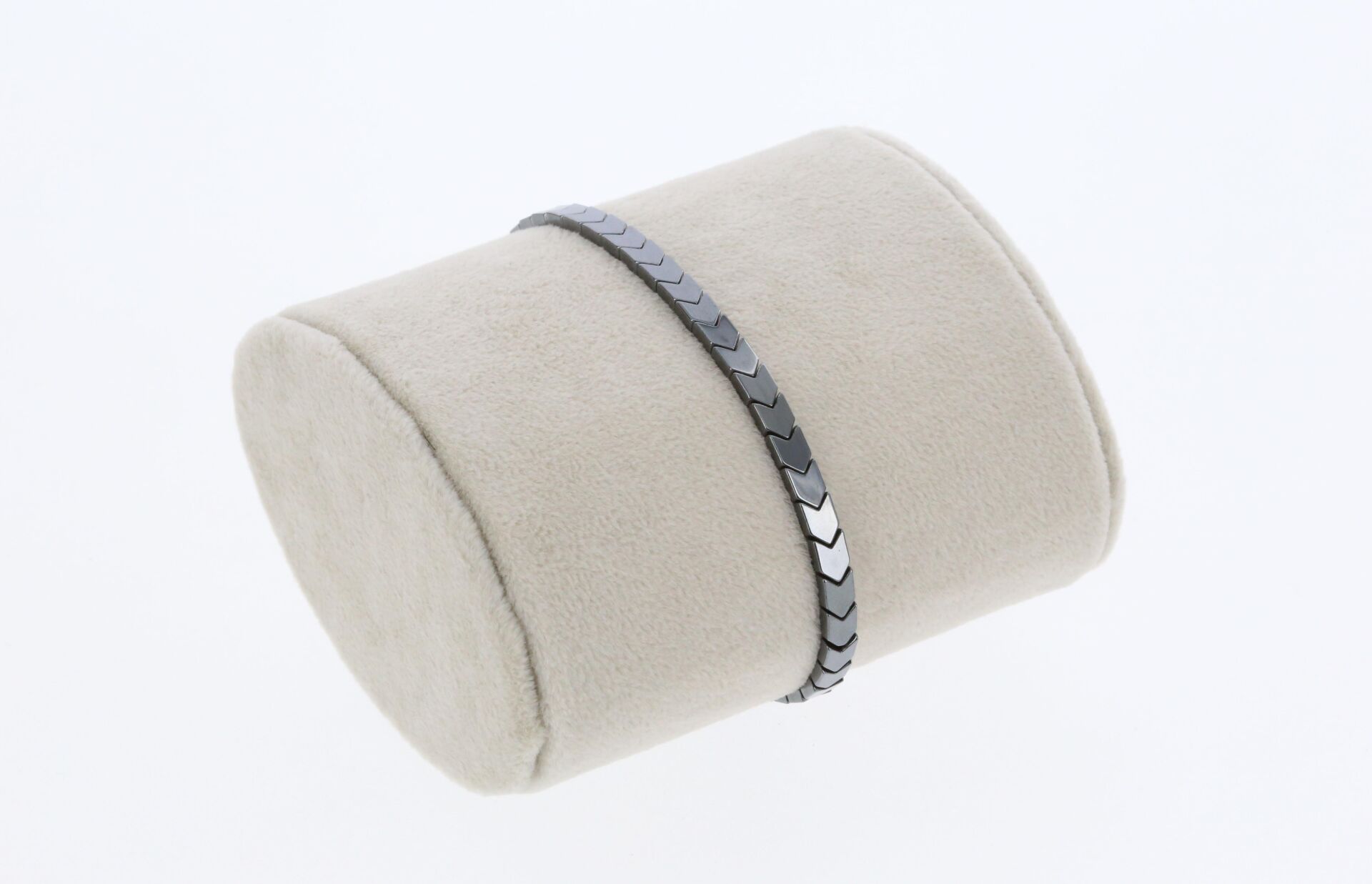 Osse Unisex Hematit Taşlı Makrome Bileklik