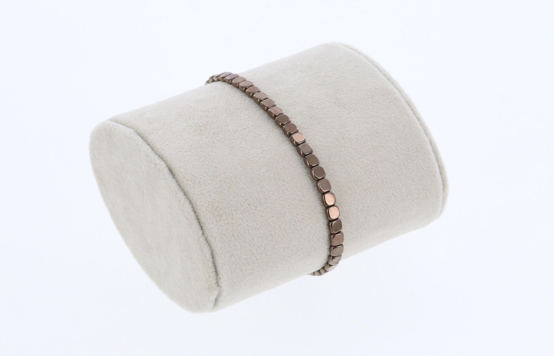 Osse Unisex Hematit Taşlı Makrome Bileklik