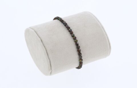 Osse Unisex Hematit Taşlı Makrome Bileklik