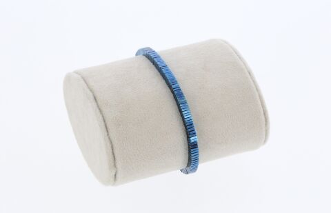 Osse Unisex Hematit Taşlı Makrome Bileklik