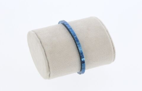 Osse Unisex Hematit Taşlı Makrome Bileklik