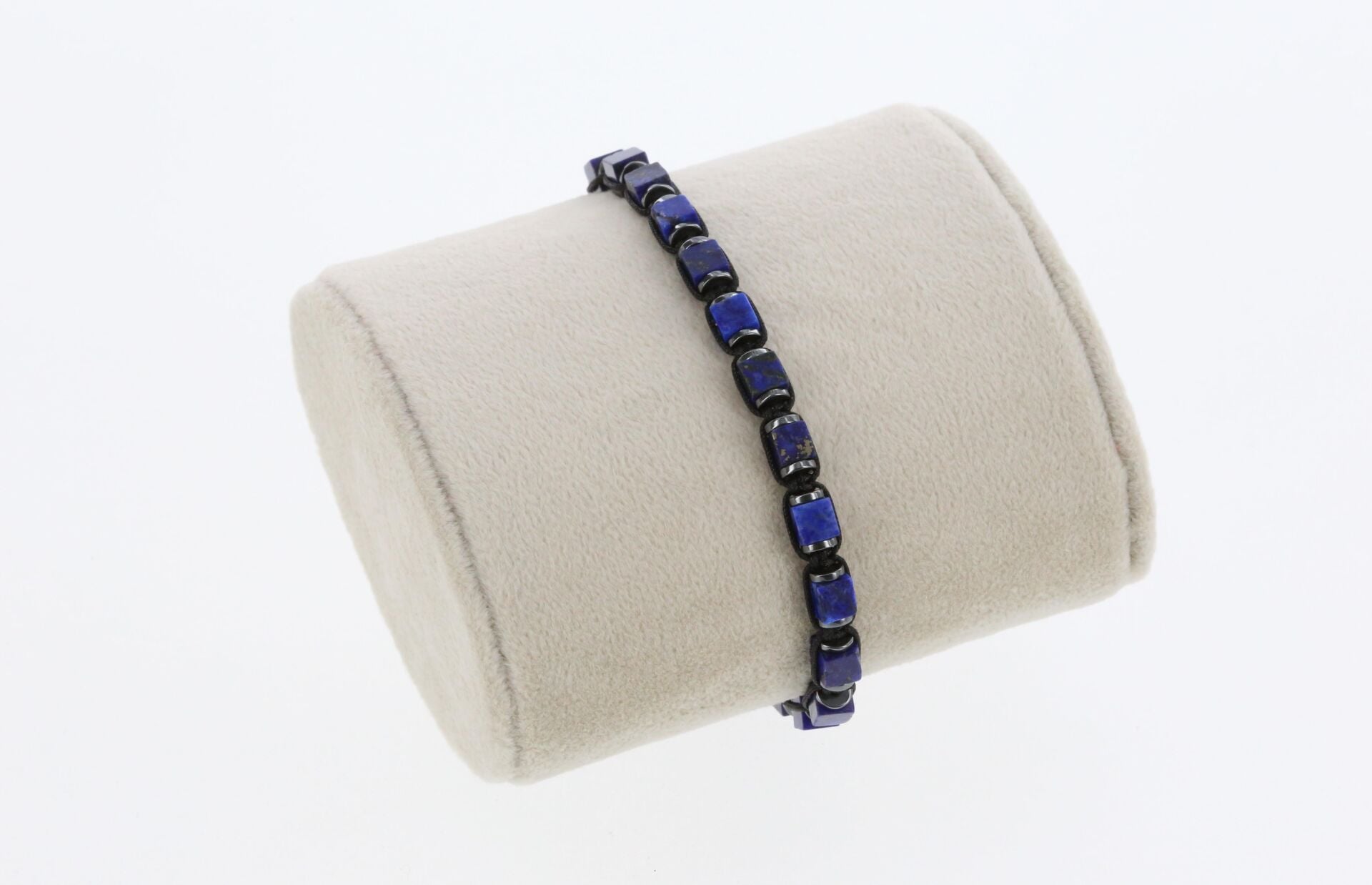 Osse Unisex Lapis Lazuli & Hematit Taşlı Makrome Bileklik