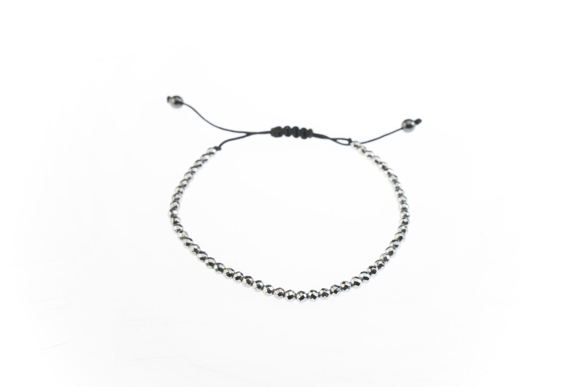 Osse Unisex Hematit Taşlı Makrome Bileklik