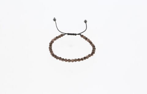 Osse Unisex Hematit Taşlı Makrome Bileklik