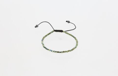 Osse Unisex Hematit Taşlı Makrome Bileklik