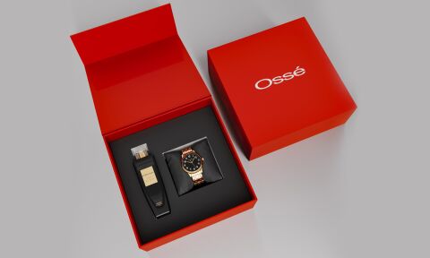 Osse 2’li Kadın Parfüm Saat Hediye Seti