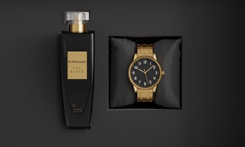 Osse 2’li Kadın Parfüm Saat Hediye Seti