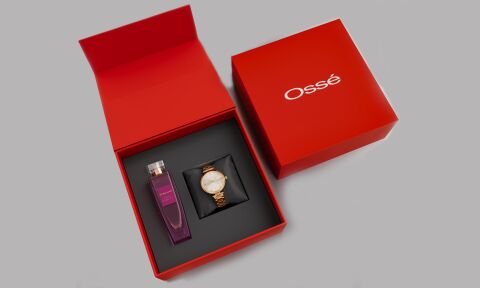 Osse 2’li Kadın Parfüm Saat Hediye Seti