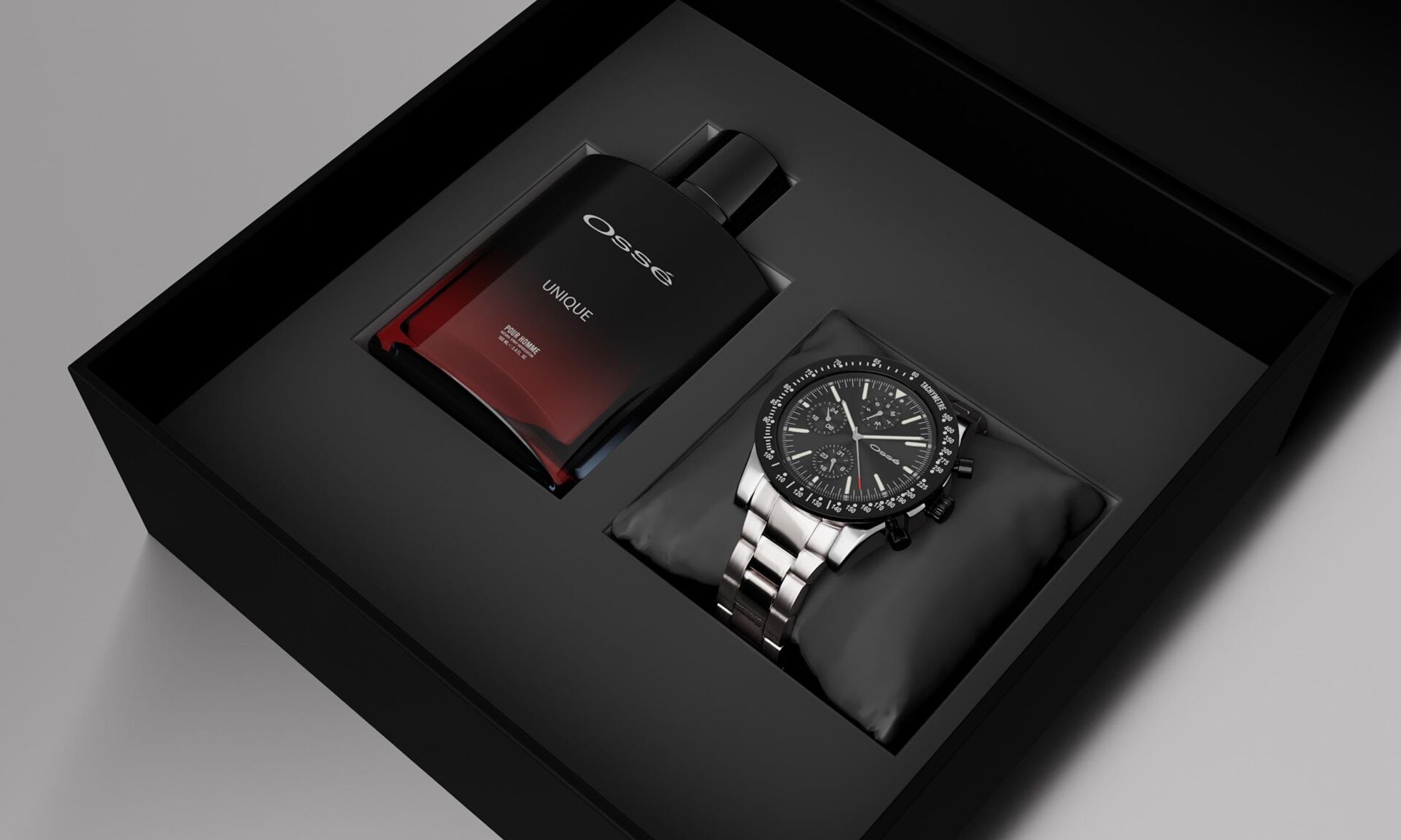 Osse 2’li Erkek Parfüm Saat Hediye Seti