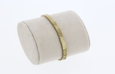 Osse Unisex Hematit Taşlı Makrome Bileklik