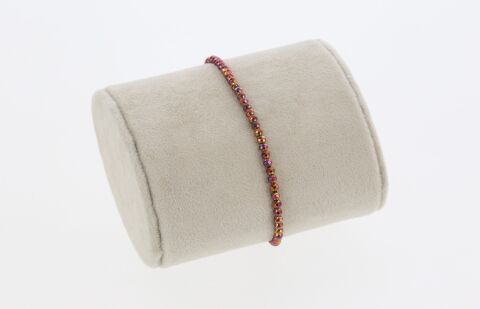 Osse Unisex Hematit Taşlı Makrome Bileklik