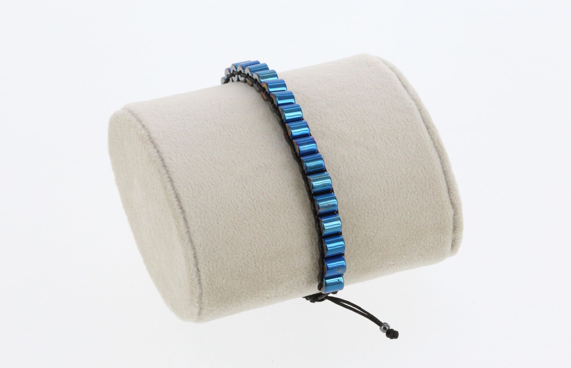 Osse Unisex Hematit Taşlı Makrome Bileklik