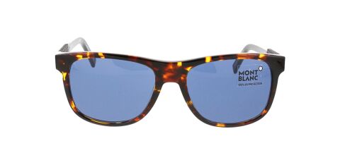 Montblanc MB654 55V Erkek Güneş Gözlüğü